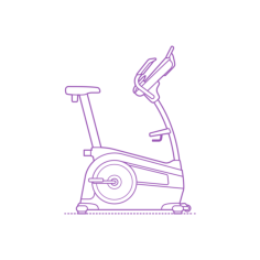 Fixtures Exercise Equipment Nordictrack Commercial Vu 19 Upright Stationary Bike Sticker Svg Vector, Free Vectors File